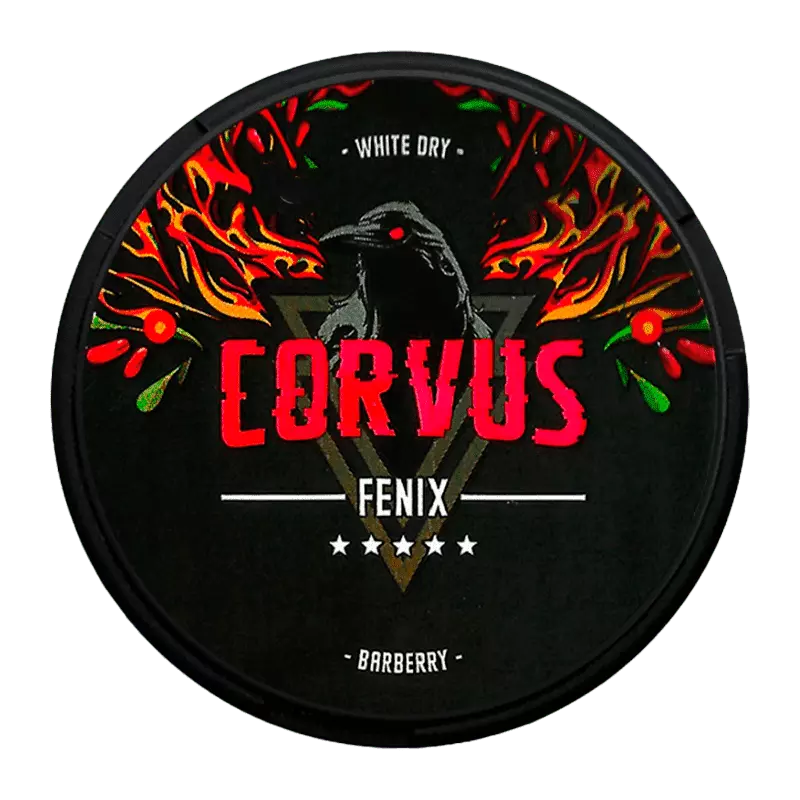 Снюс Corvus Fenix (Barberry), 50 мг/г, барбарис