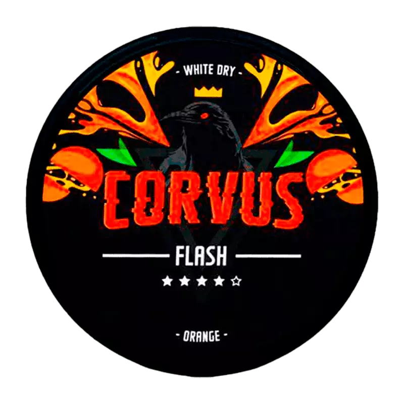 Снюс Corvus Flash (Orange), 50 мг/г, апельсин