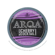 Снюс ARQA Black Cherry Cocktail, 70 мг/г, коктейль «Черная вишня»