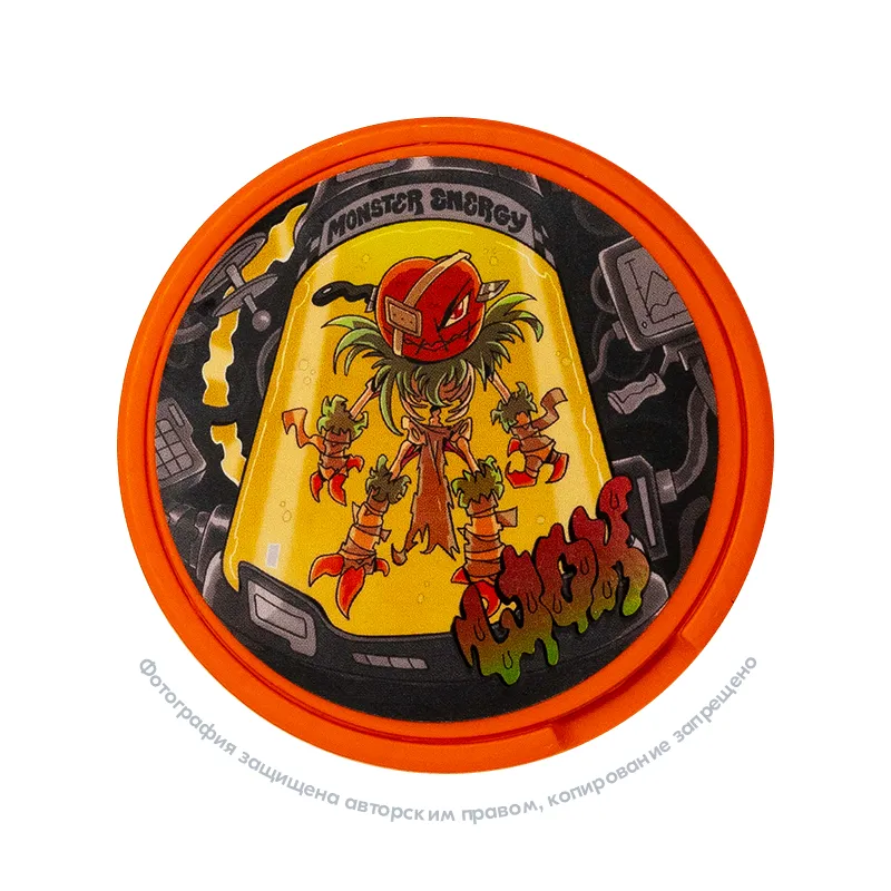 Снюс ШОК Monster Energy Склепс, 75 мг/г, энергетик с зеленым чаем и грейпфрутом, slim portion