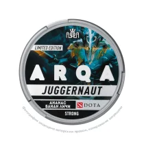 Снюс ARQA Dota Juggernaut, 120 мг/г, ананас, банан и личи, limited edition