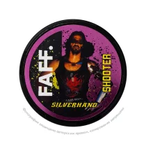 Снюс FAFF Shooter Silverhand, 150 мг/г, гранат, клубника, малина и грейпфрут, slim portion