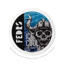 Снюс FEDRS Ice Cool №9 Forest Hard, 65 мг/г, пихта, slim portion
