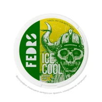 Снюс FEDRS Ice Cool №9 Banana Hard, 65 мг/г, банан, slim portion