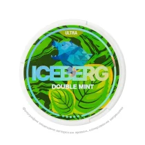 Снюс Iceberg Ultra Double Mint, 150 мг/г, мята, slim portion