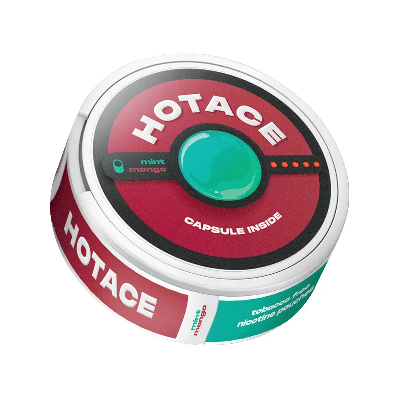 Снюс Iceberg HotAce Mint Mango, 120 мг/г, манго холодком, slim portion, с капсулой