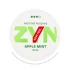 Снюс Zyn Strong Apple Mint, 9 мг/порция, яблоко и мята, slim portion, white