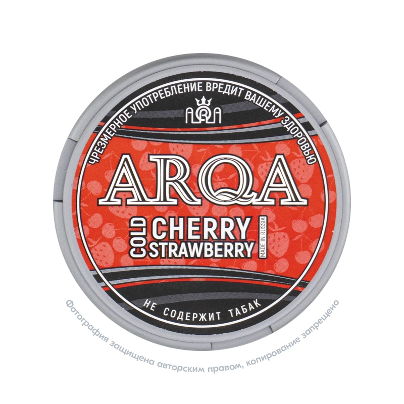 Снюс ARQA Cold Cherry Strawberry, 70 мг/г, вишня и клубника с холодком