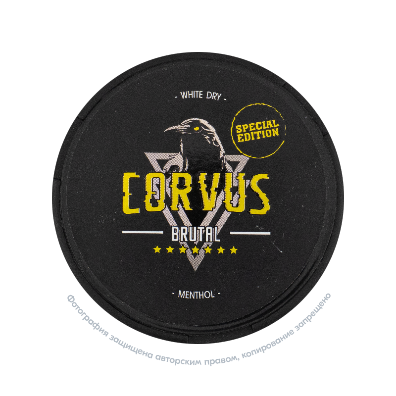 Снюс Corvus Brutal (Mentol), 68 мг/г, ментол