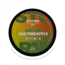 Снюс ШОК Storm Cactus And Pineapple, 220 мг/г, кактус и ананас, slim portion