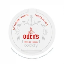 Снюс Odens Extreme Cold Dry (16 г), 22 мг/г, мята с холодком