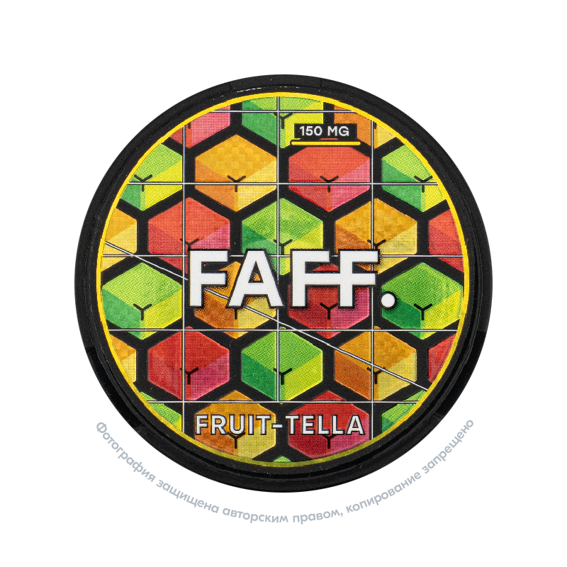 Снюс FAFF Fruittella, 150 мг/г, Фрутелла (апельсин, клубника, лимон), slim portion