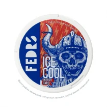 Снюс FEDRS Ice Cool №9 Energy Hard, 65 мг/г, энергетик, slim portion